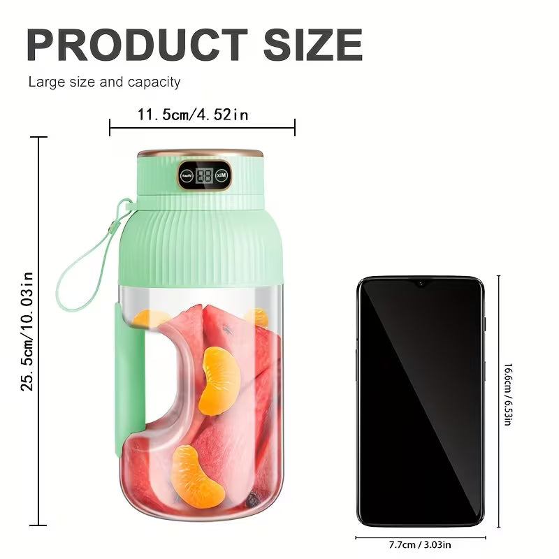 Exprimidor Portátil, Gran Capacidad 1200ml