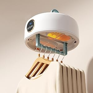 Secadora de ropa eléctrica portátil