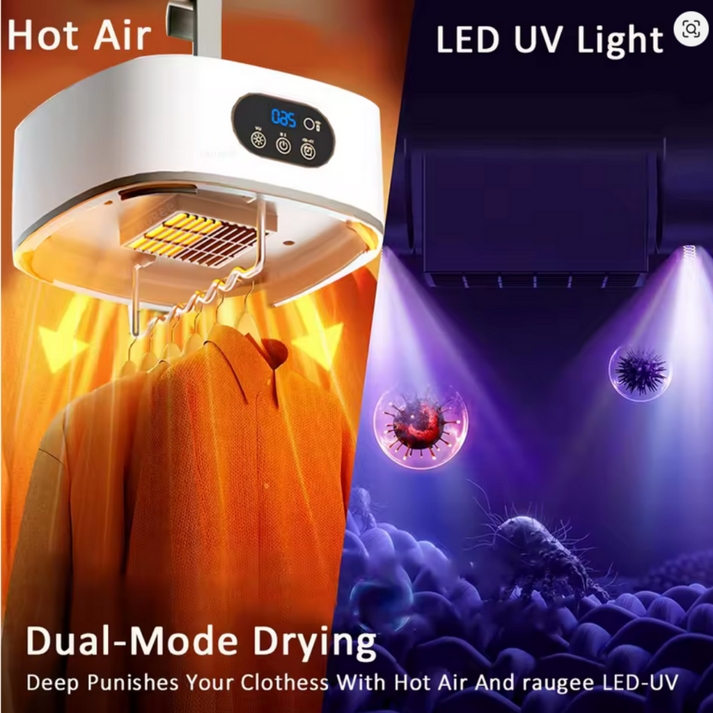Secadora de ropa eléctrica portátil
