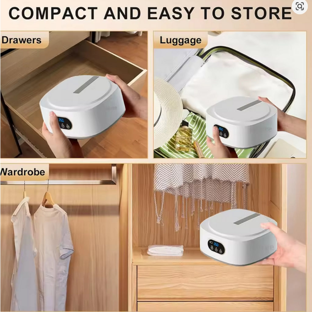 Secadora de ropa eléctrica portátil